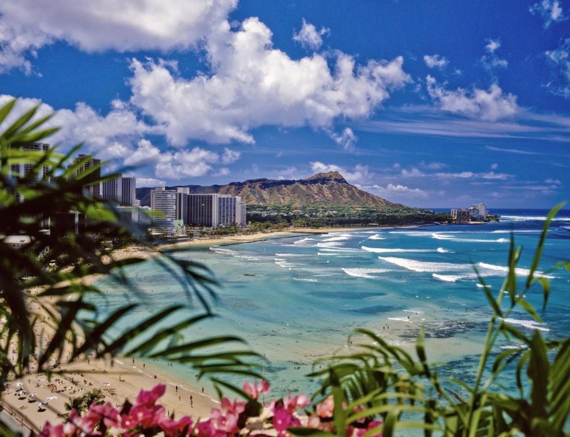 Apartamento Aqua Palms Waikiki Ocean View Lanai Parking Included Honolulu Exterior foto