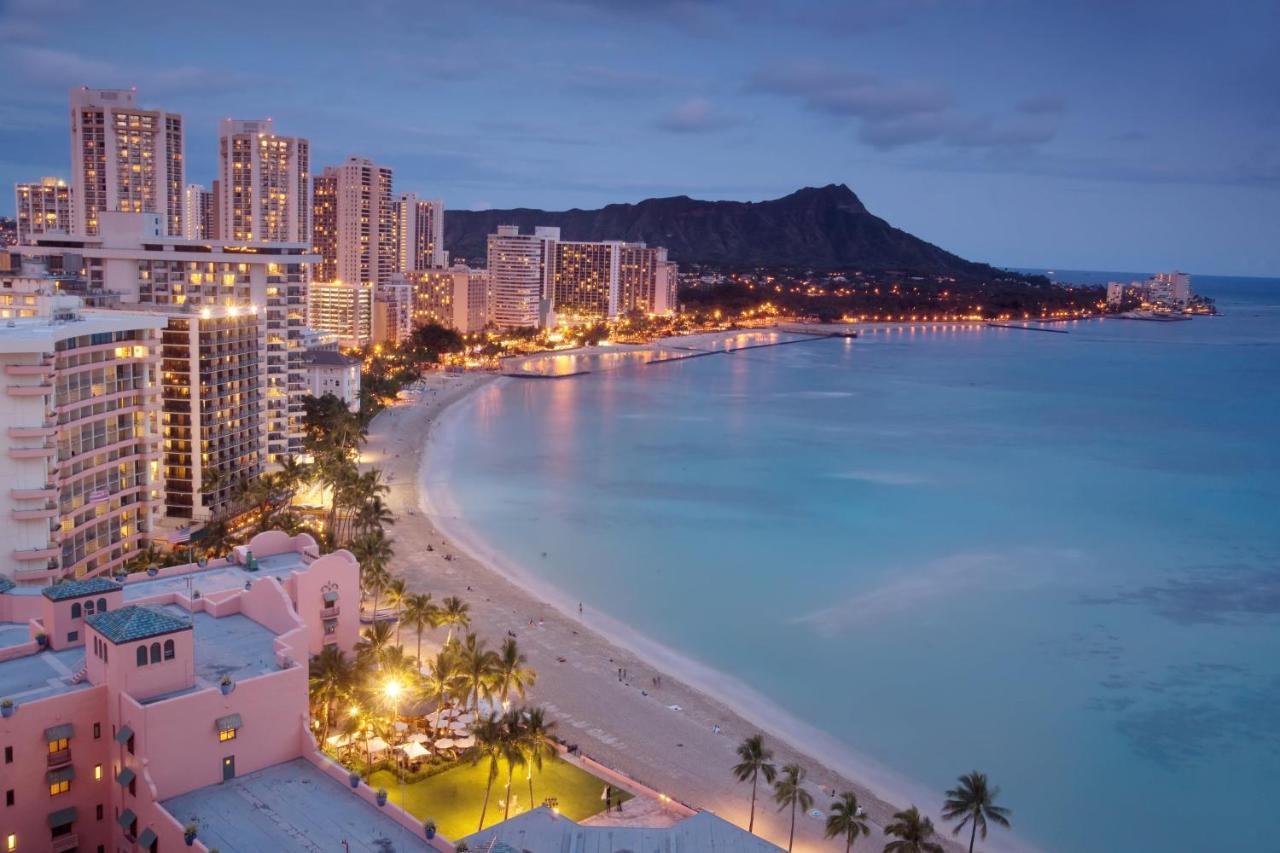 Apartamento Aqua Palms Waikiki Ocean View Lanai Parking Included Honolulu Exterior foto
